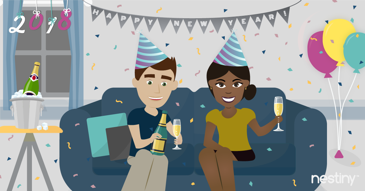 Celebrating New Years at Home