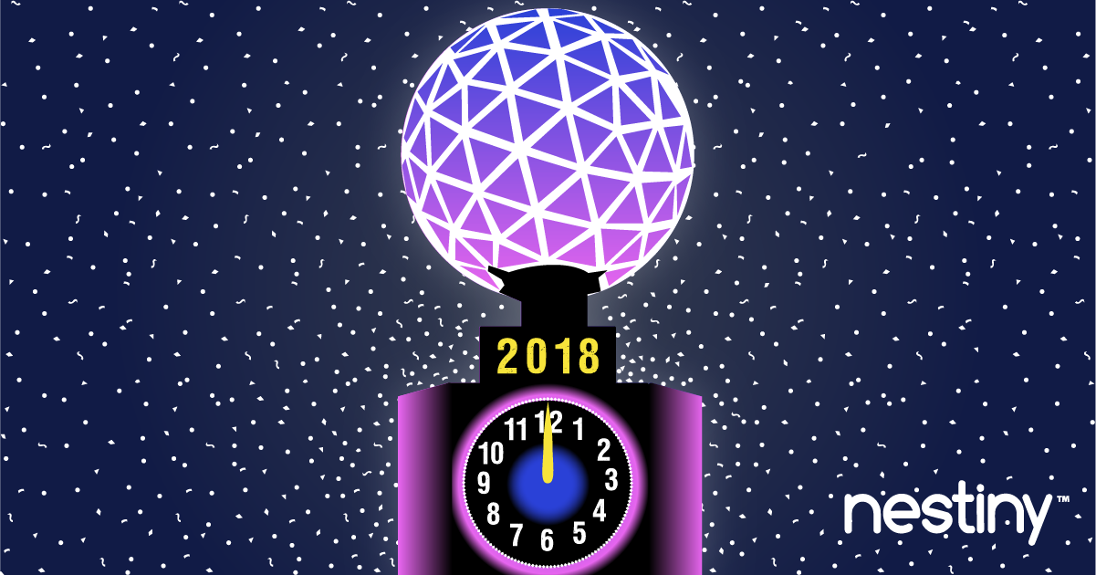 Watching the Ball Drop on New Year's from Home