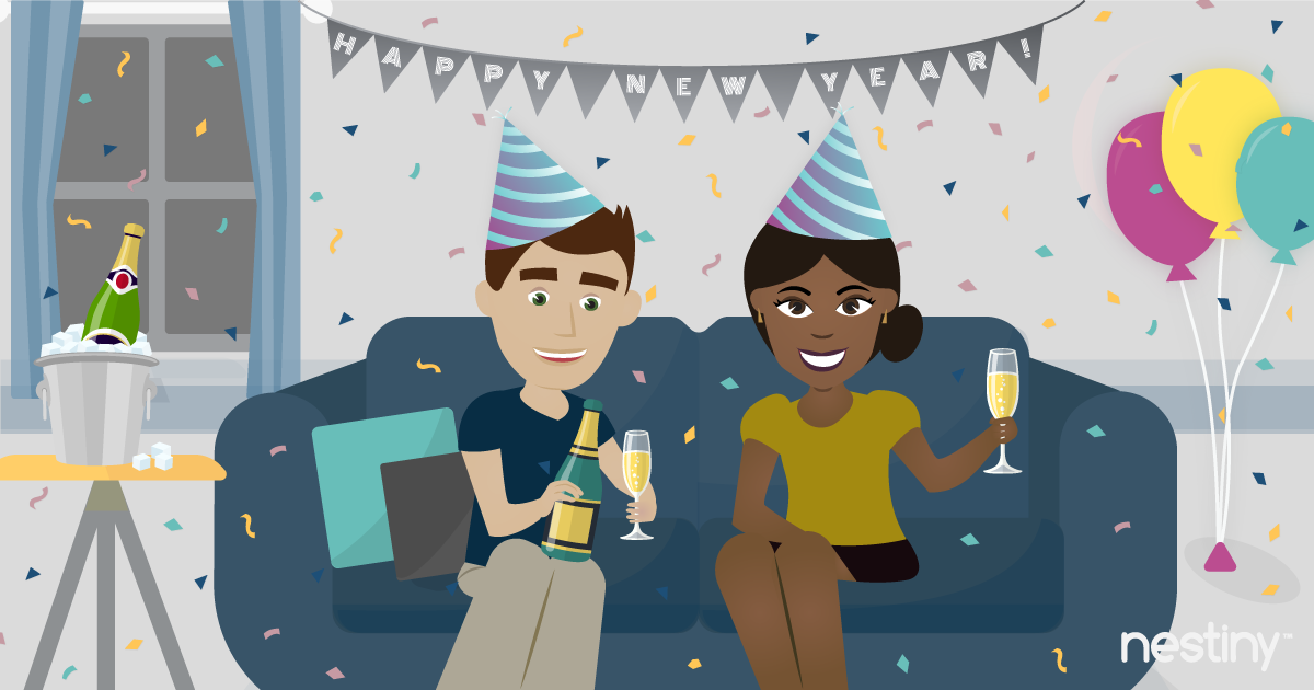 Celebrating New Years at Home